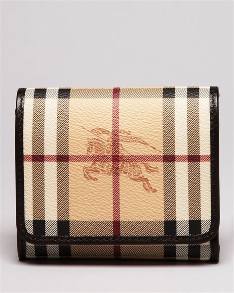 burberry knot wallet|Burberry haymarket wallet.